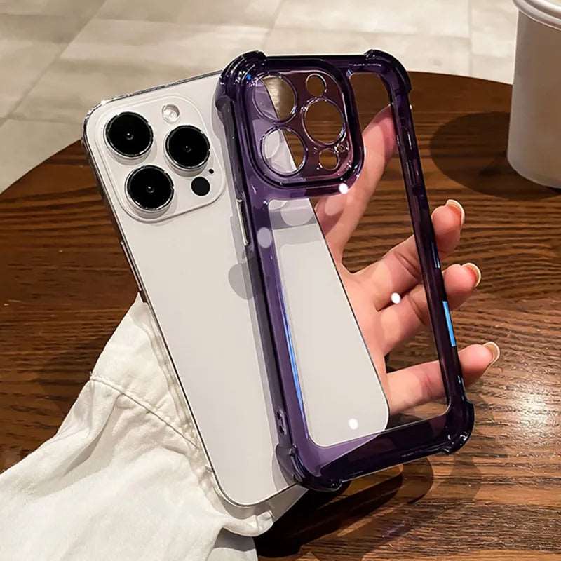 CrystalClear Shockproof iPhone Case