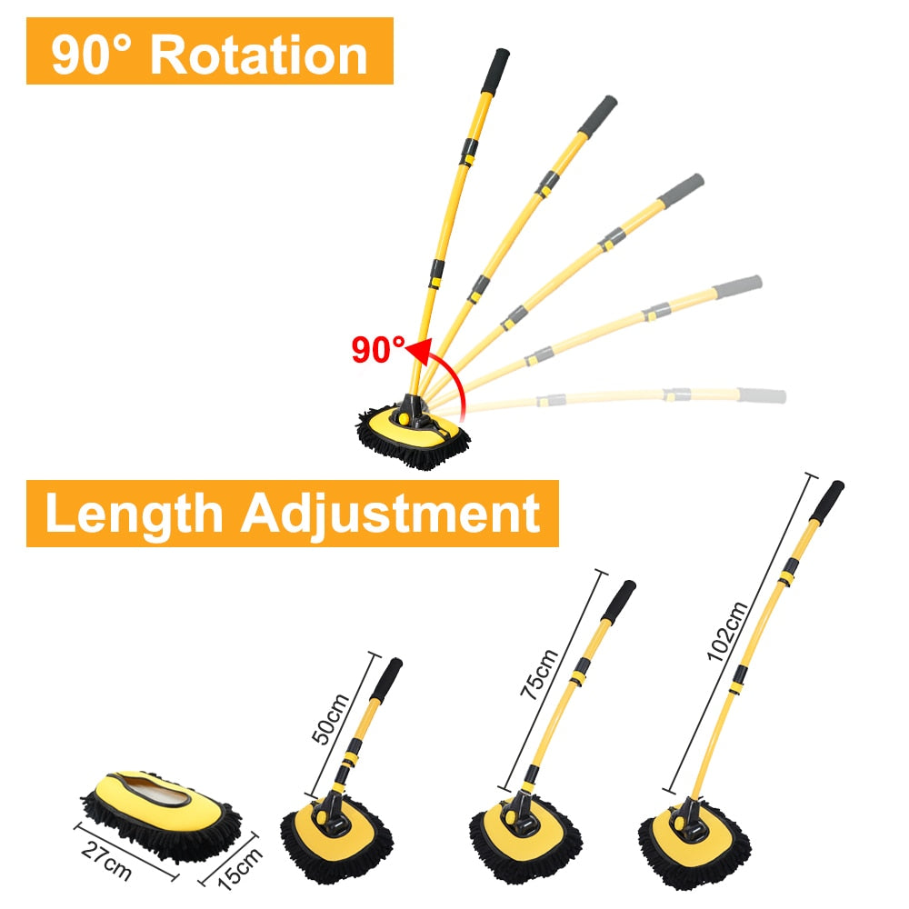 Super-Long Telescopic Car Wash Brush