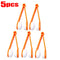 Orange 5pcs