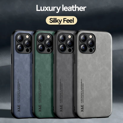 Luxury Sheepskin Matte Phone Case