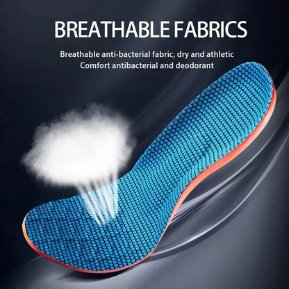 Shock Absorption Sport Insoles for Enhanced Comfort