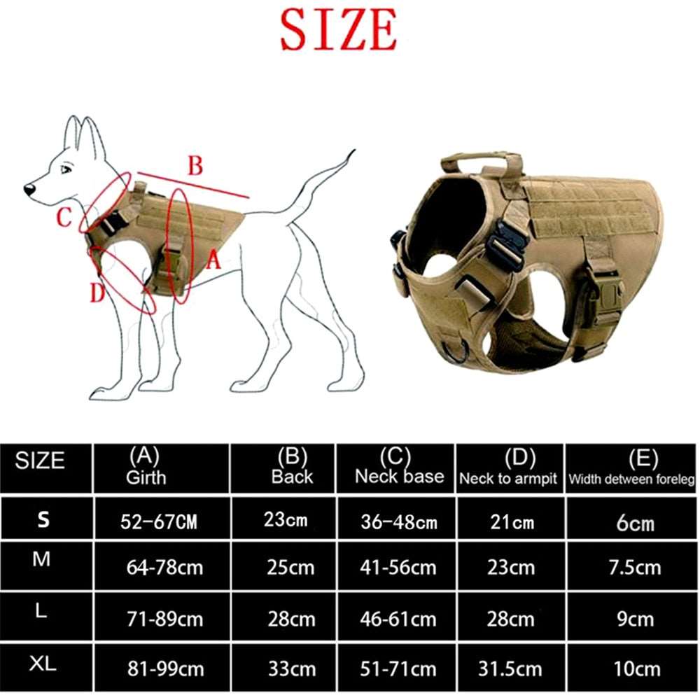 K9 Tactical Military Pet Vest