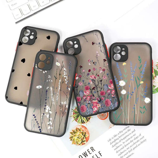 Clear Matte Paint Phone Cases