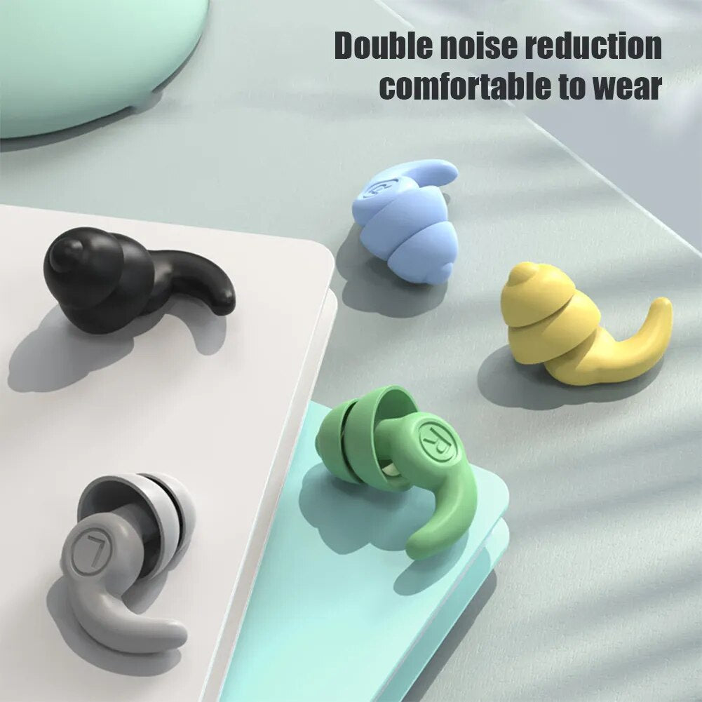 Anti Noise Silicone Earplugs: Your Silent Oasis