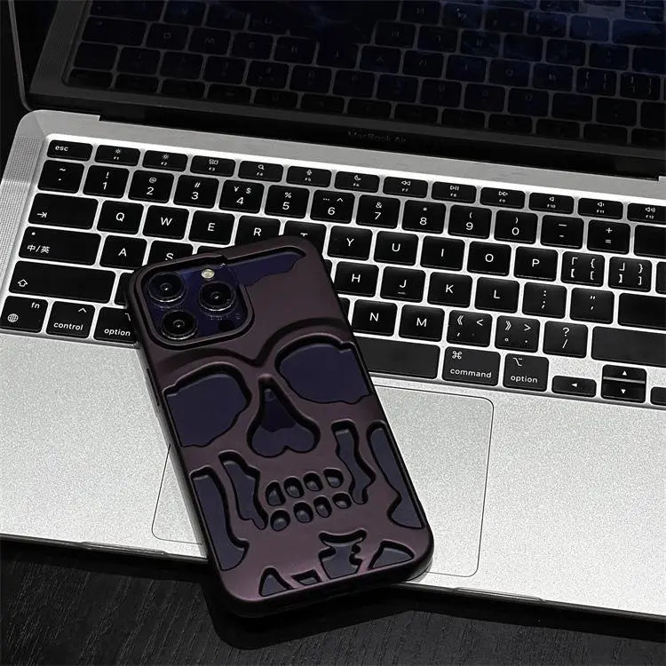 Luxury Skeleton Skull Case for iPhone