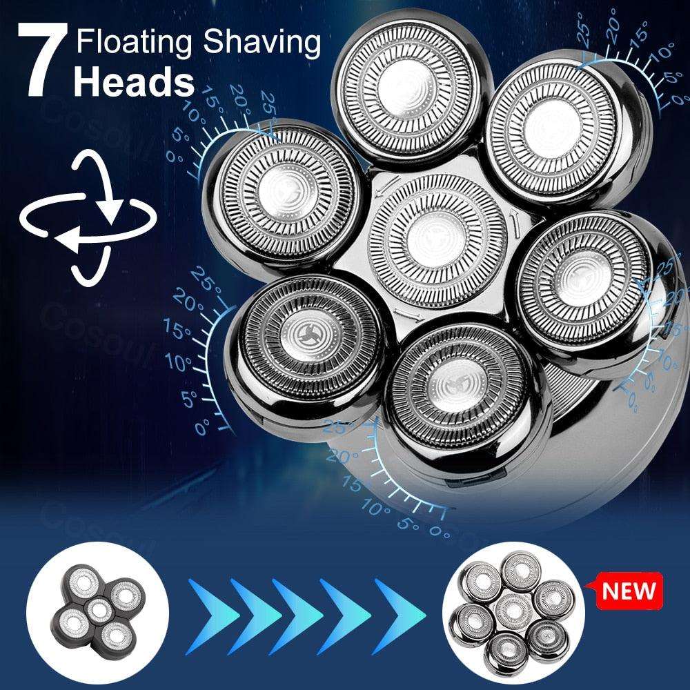 7 Floating Head Electric Shaver