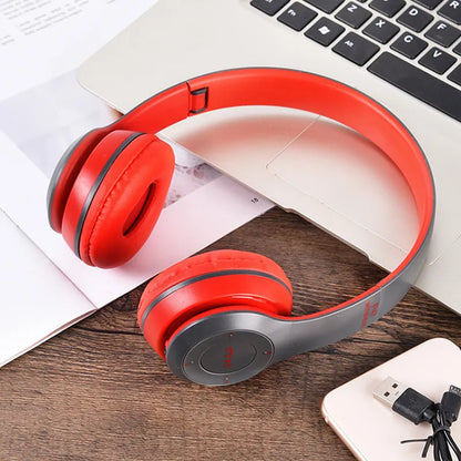 SoundScape P47 Wireless Headphones - Immerse in Pure Audio Bliss!