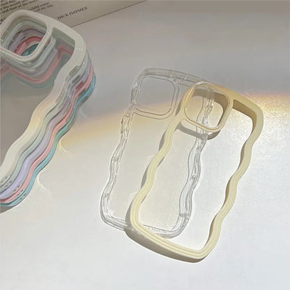 Candy Wave Border iPhone Case