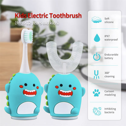 Smart U Shape Sonic Electric Toothbrush for Kids