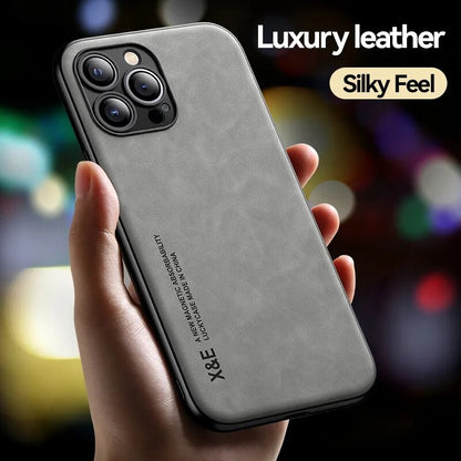 Luxury Sheepskin Matte Phone Case