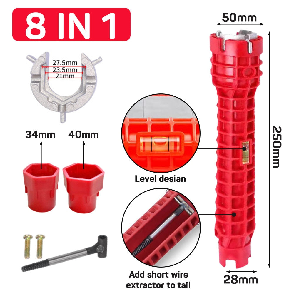 Plumbing Repair Tool - 14 In 1