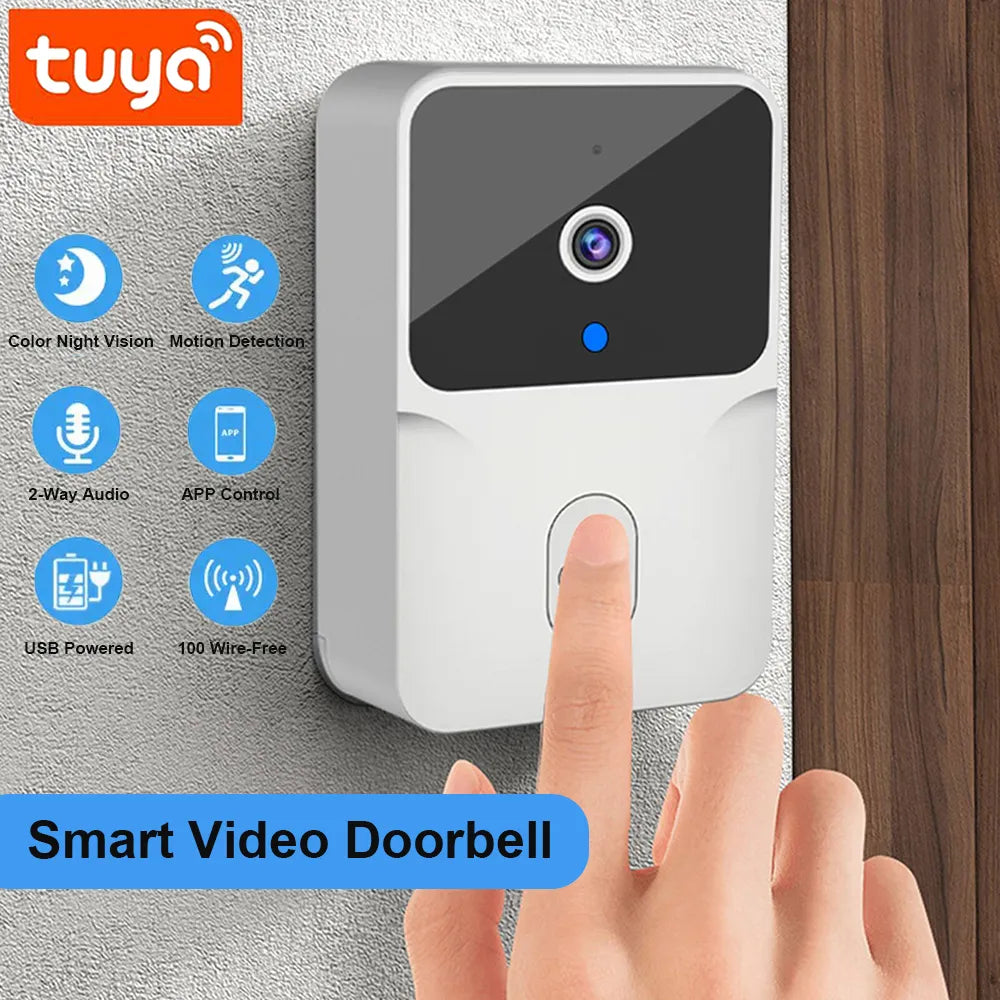 Tuya Smart Wireless Video Doorbell - Your Home Guardian