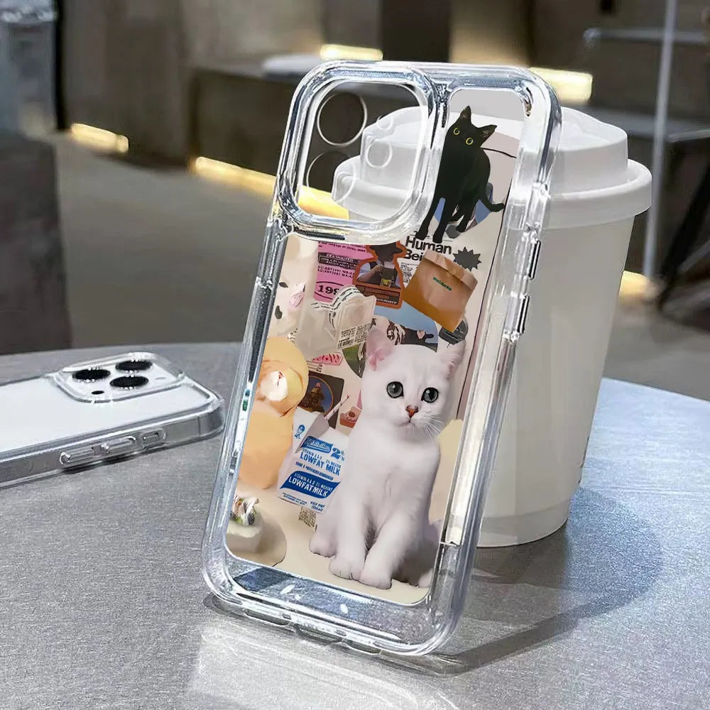 Lovely Cat Soft Phone Case (V1)