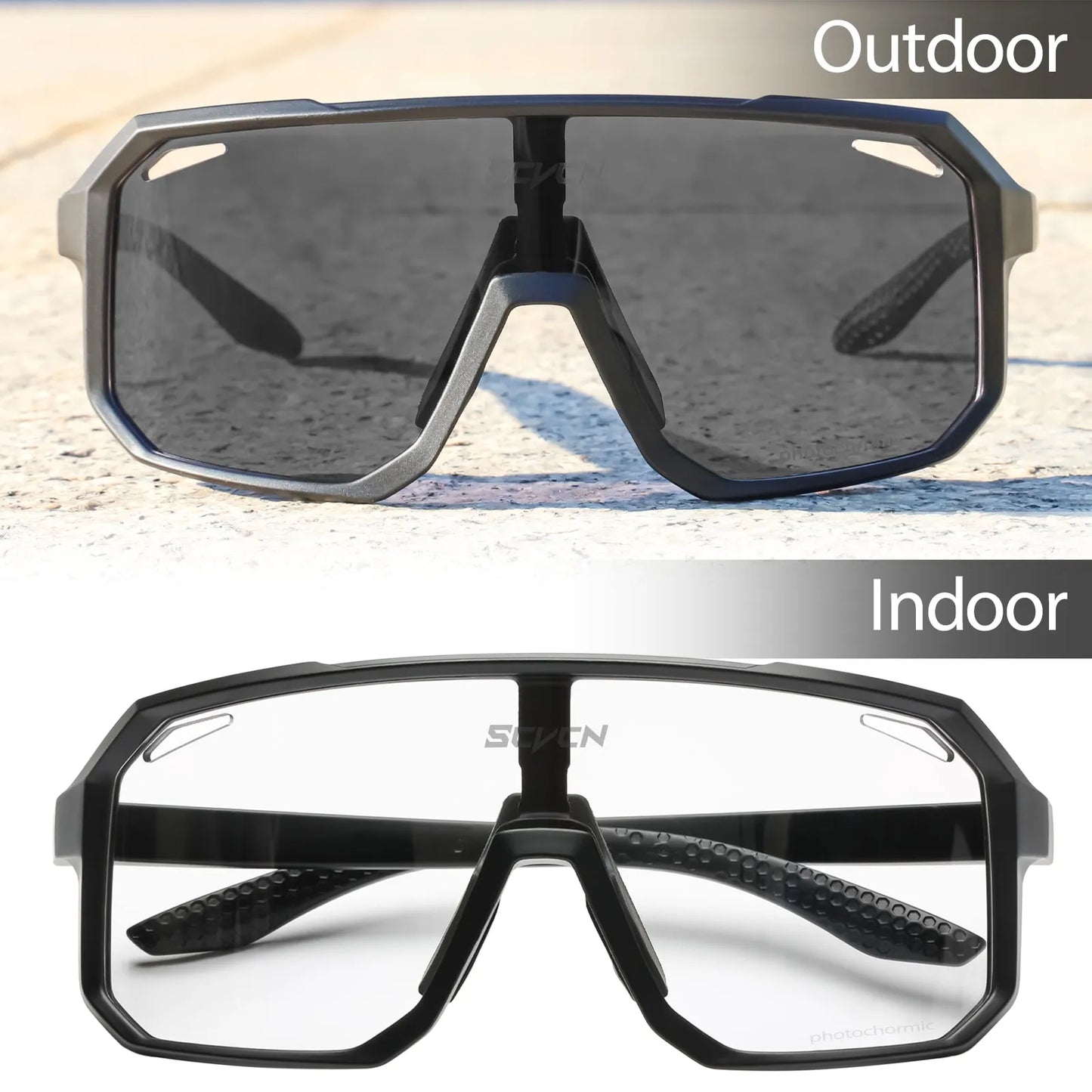 Photochromic Cycling Sunglasses