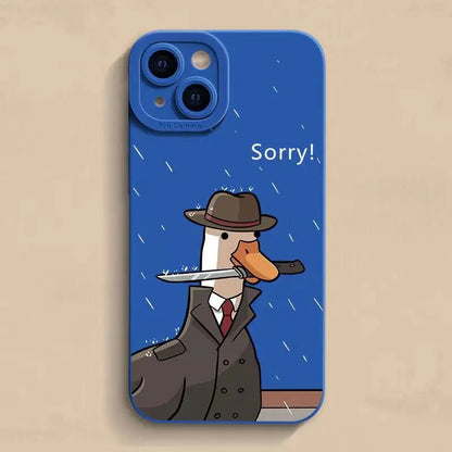 Fun Duck Silicone Phone Case