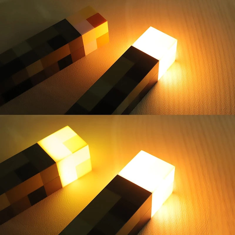 Stone Torch LED Lamp Gift for Kids