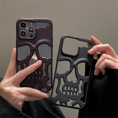 Luxury Skeleton Skull Case for iPhone