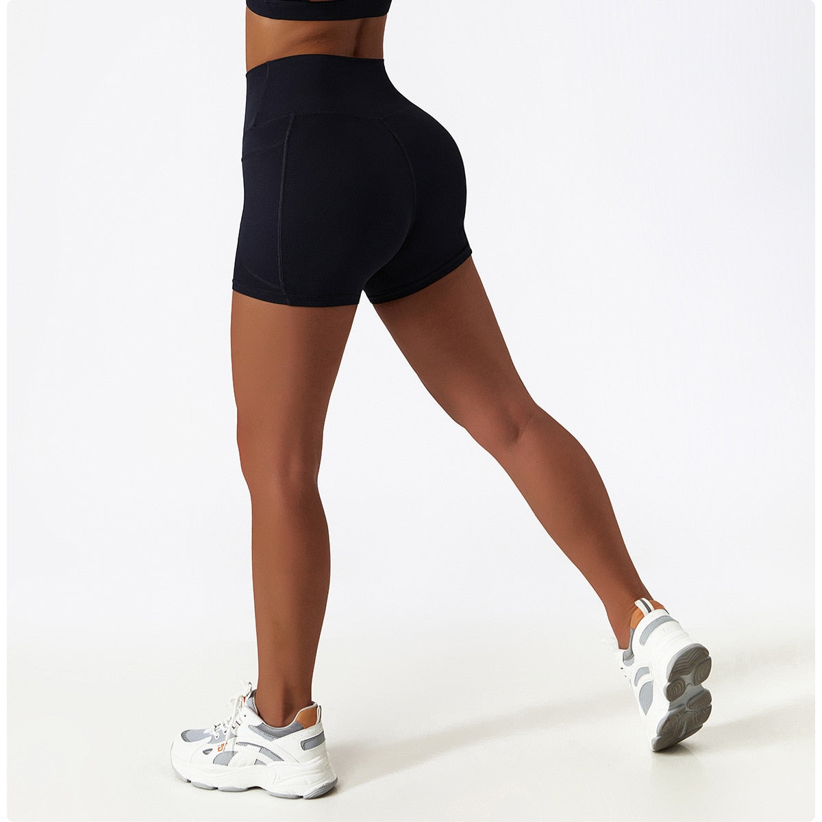 Sportive Women Shorts With Pocket