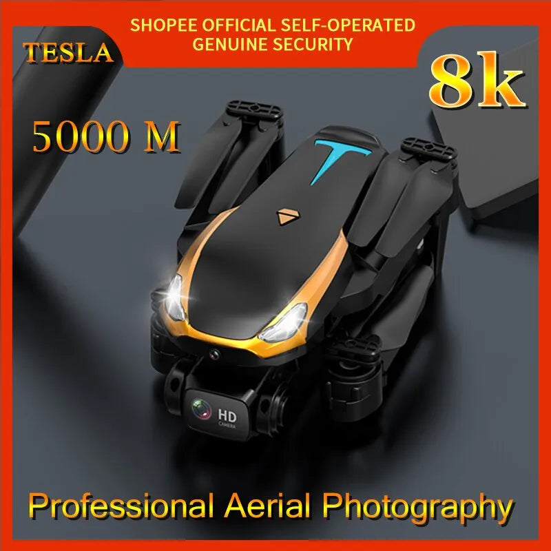 Tesla 8K Professional Drone: Aerial Photography Masterpiece