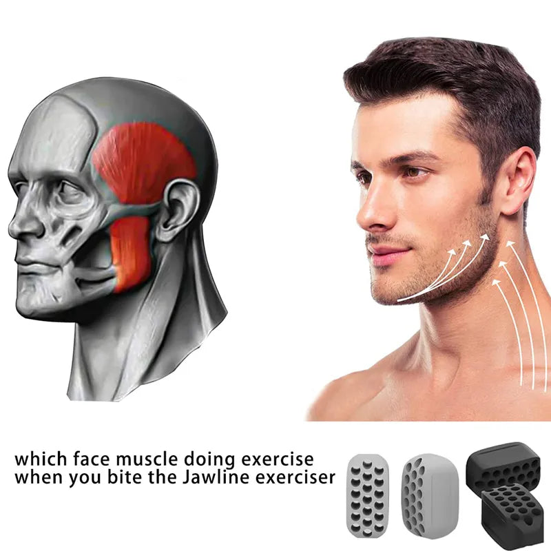 Jawline Revive - Silicone Jaw and Neck Exerciser