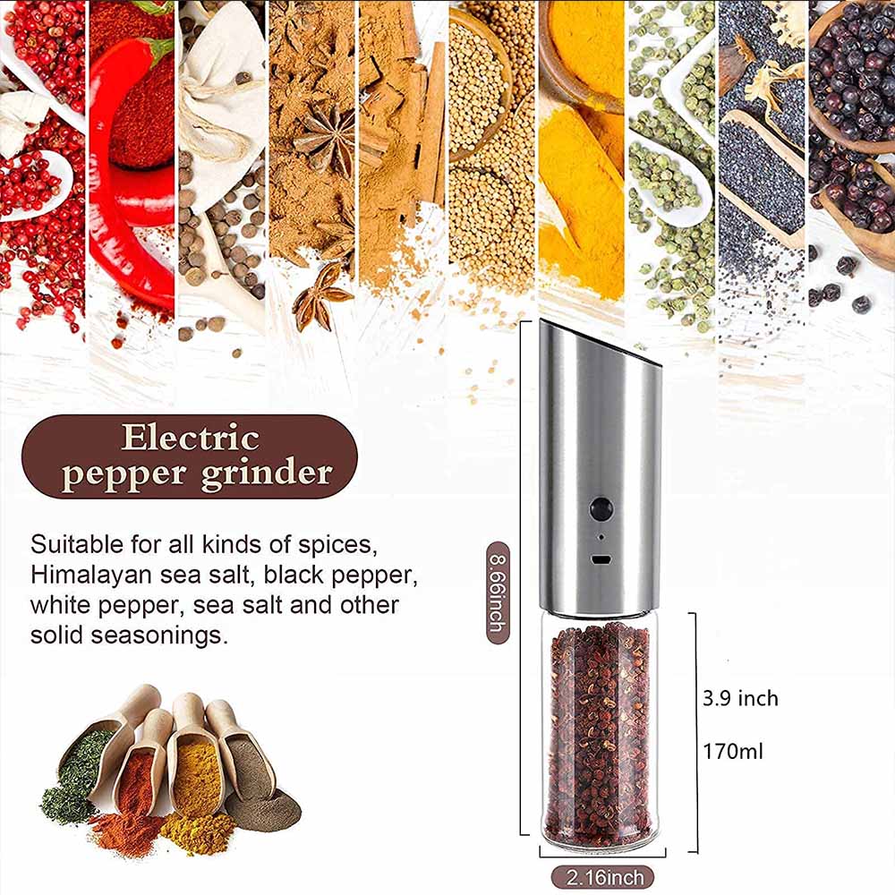 New Electric Pepper Grinder