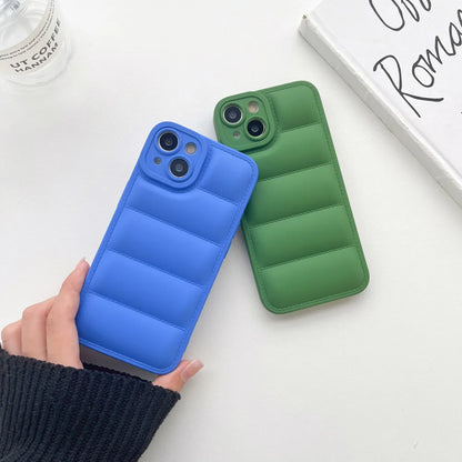 Winter Puffer Jacket iPhone Case