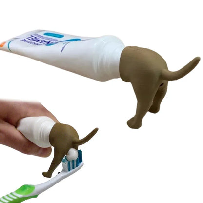 Puppy Tail Toothpaste Topper - The Hilarious Toothpaste Dispenser