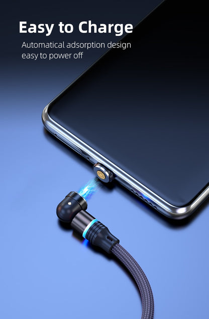 540° Rotate Fast Charging Cable