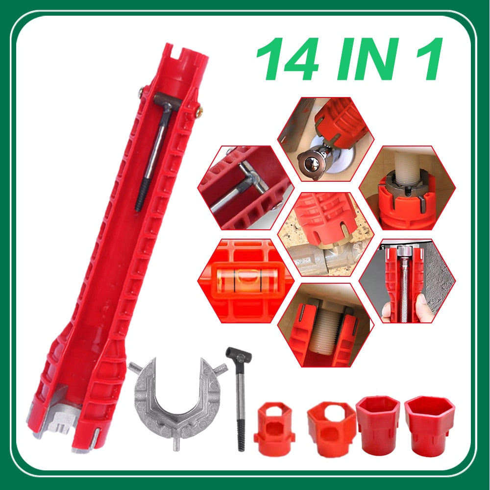 Plumbing Repair Tool - 14 In 1