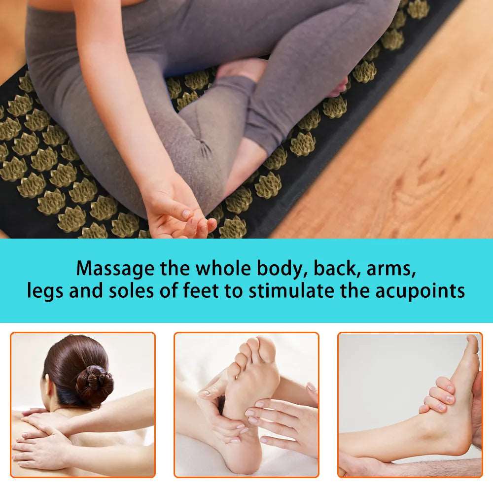 AcuRelax Lotus Acupressure Massage Set