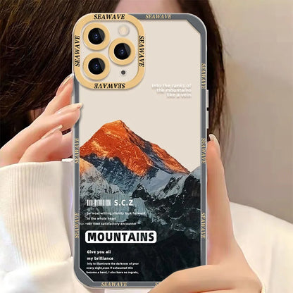 Landscape Stamp Label Phone Case