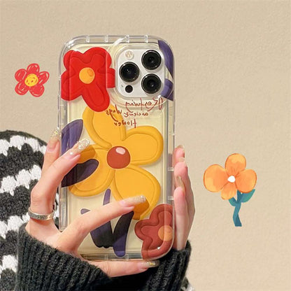 Clear Flower Phone Case