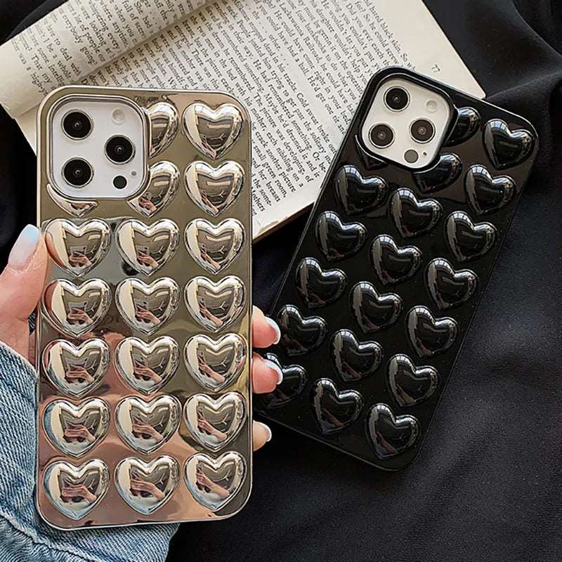 Heartfelt 3D Love iPhone Case