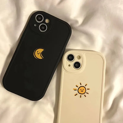 Sun & Moon Silicone Phone Case