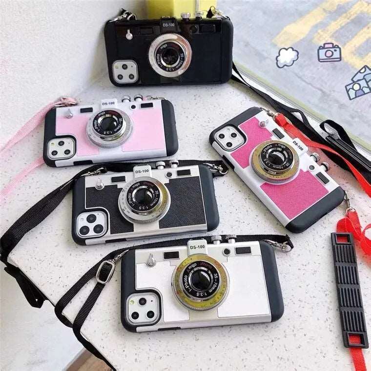 3D Retro Camera Phone Case