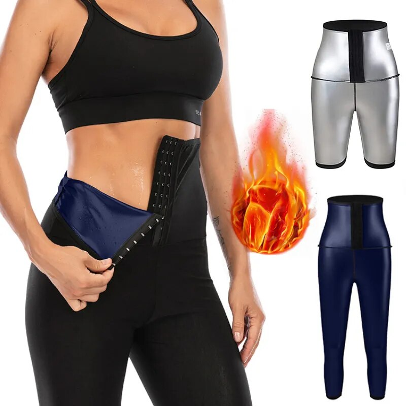 SaunaFit High Waist Shaper Shorts