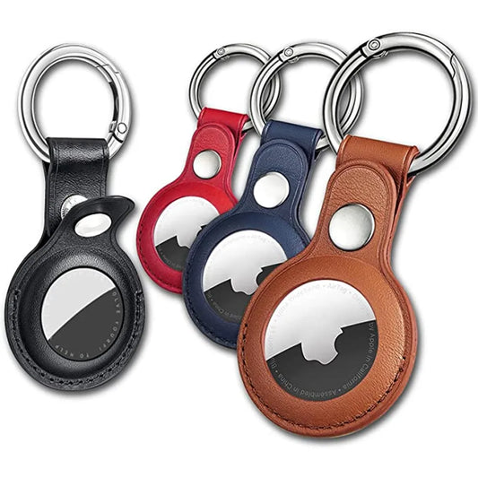 Leather Keychain for Apple Airtags