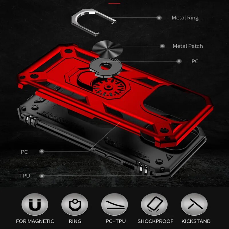 Armor Bumper Case For iPhone