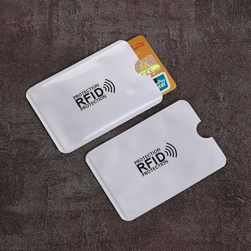 Pop-Up RFID Aluminum Card Holder