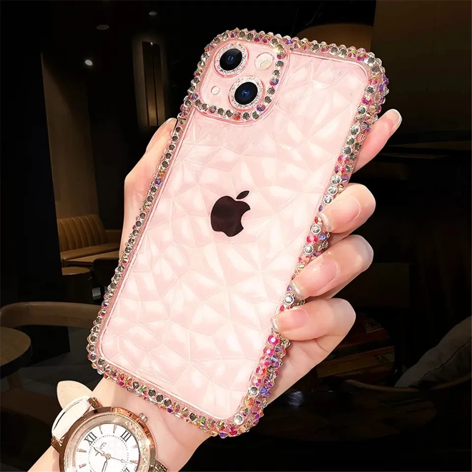 Luxury Glitter Bling Diamond Lovers Phone Case