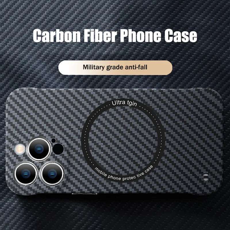 Carbon Fiber Texture Case for iPhone