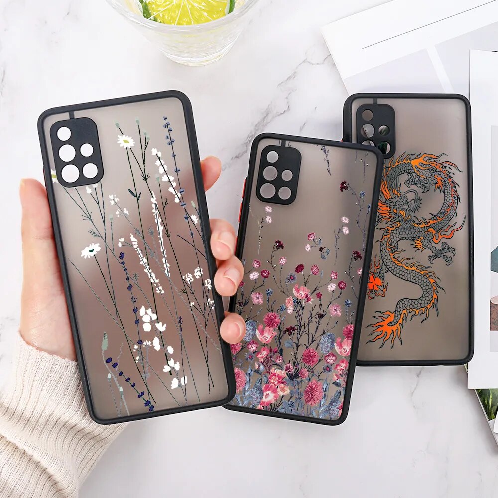 Samsung Case Flowers Paint