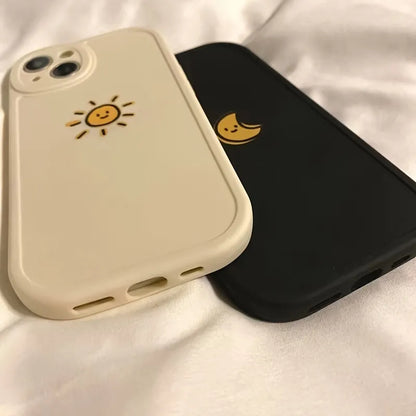 Sun & Moon Silicone Phone Case