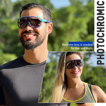 SCVCN Photochromic Sports Sunglasses