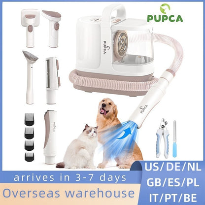 PUPCA Pet Grooming - Low Noise Vacuum Cleaner