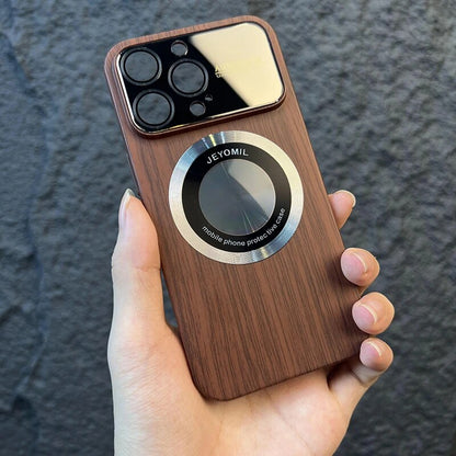 Wood Grain Magsafe Phone Case