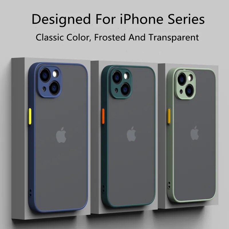 Luxury Matte Transparent Phone Case (V2)