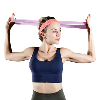 FlexiStretch Bands For Home Training Exercise