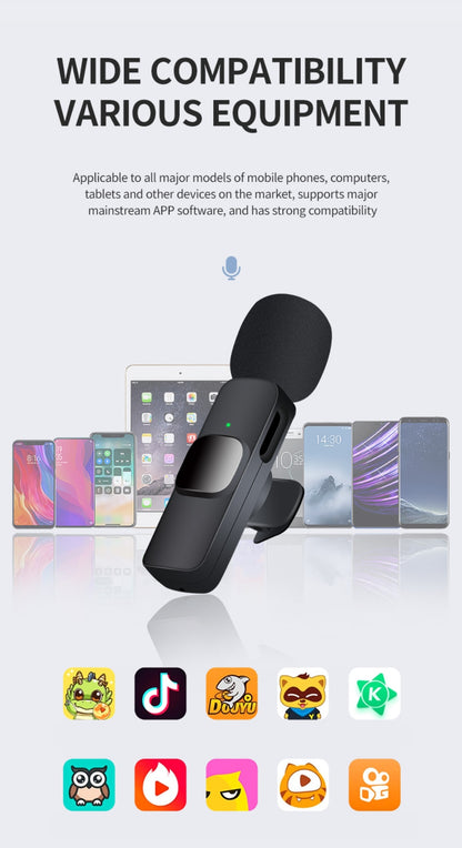 🎙️Wireless Microphone - Type C + Apple 🤑 Full Kit