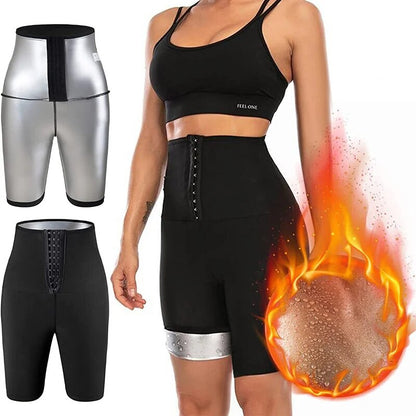 SaunaFit High Waist Shaper Shorts